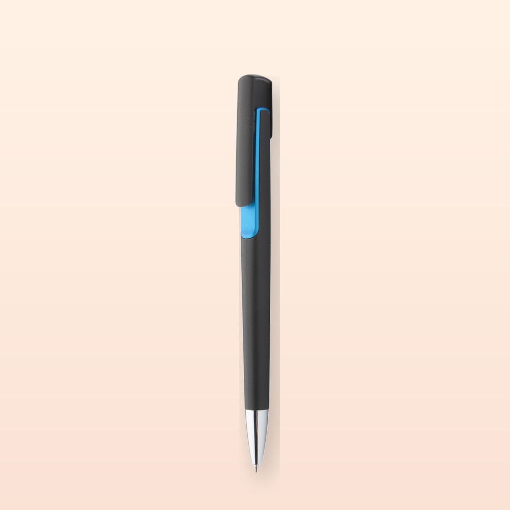 penna a sfera - blu - nero
