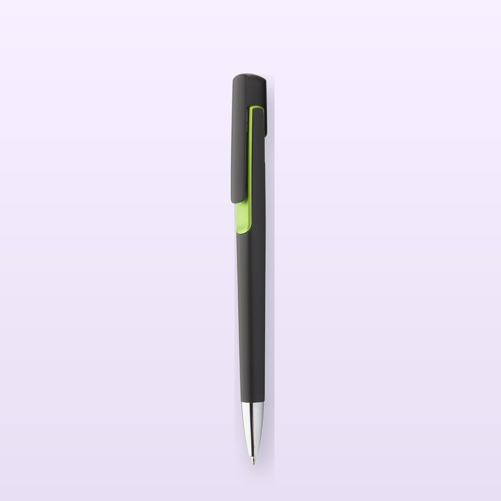 penna a sfera - verde - nero