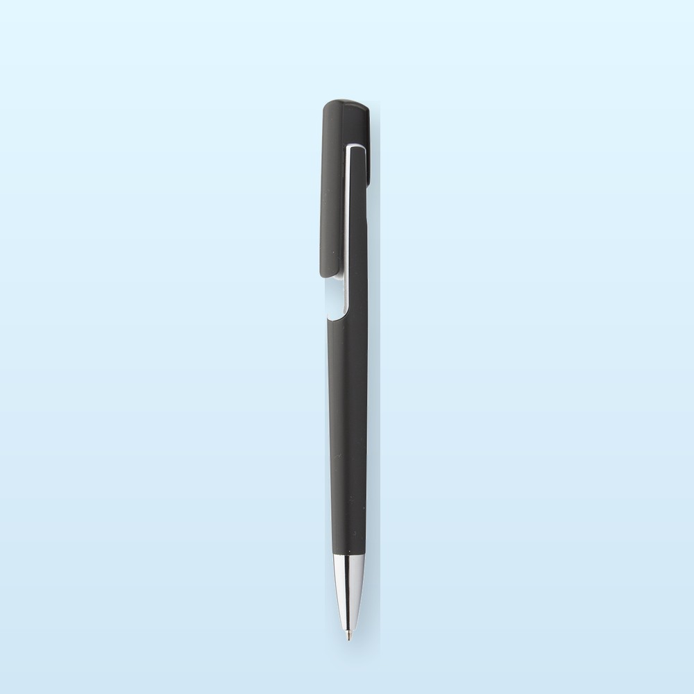 penna a sfera - argento - nero