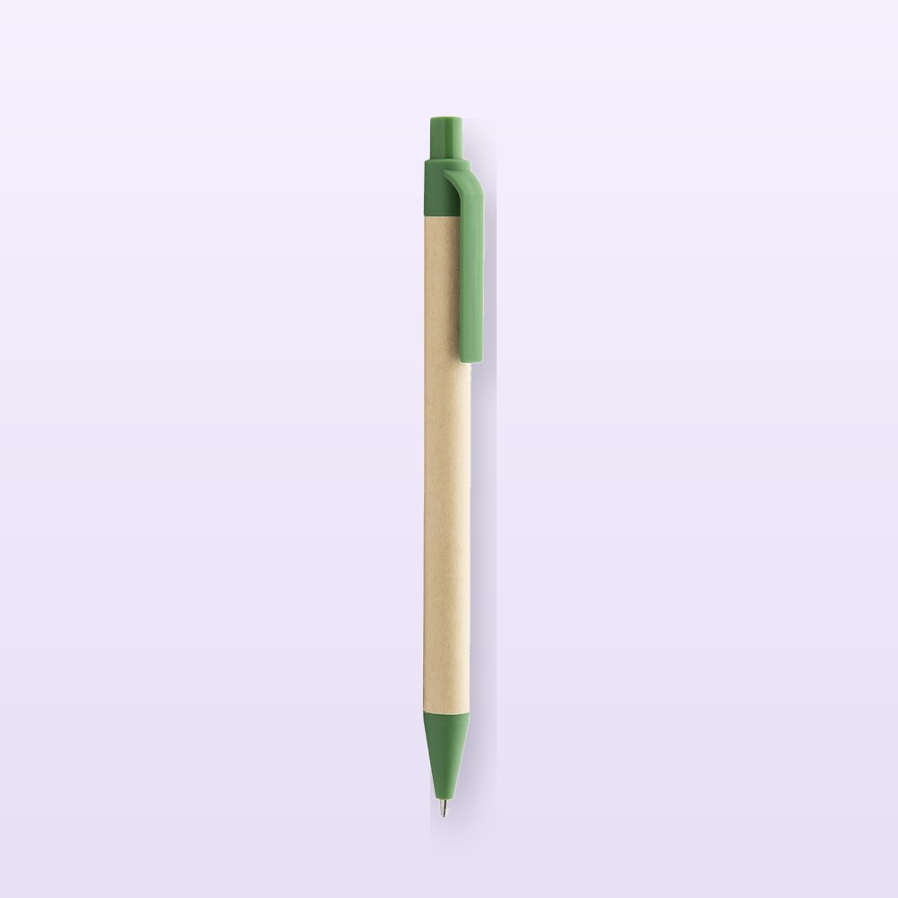penna a sfera - verde - naturale
