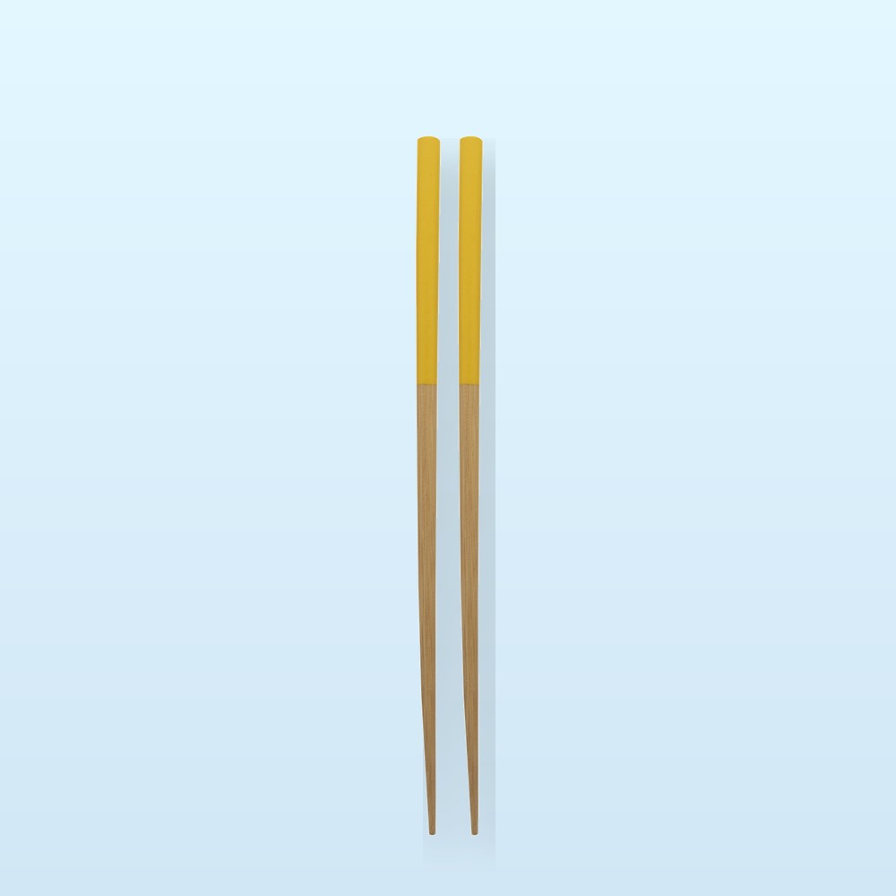 bacchette in bambù - giallo - naturale
