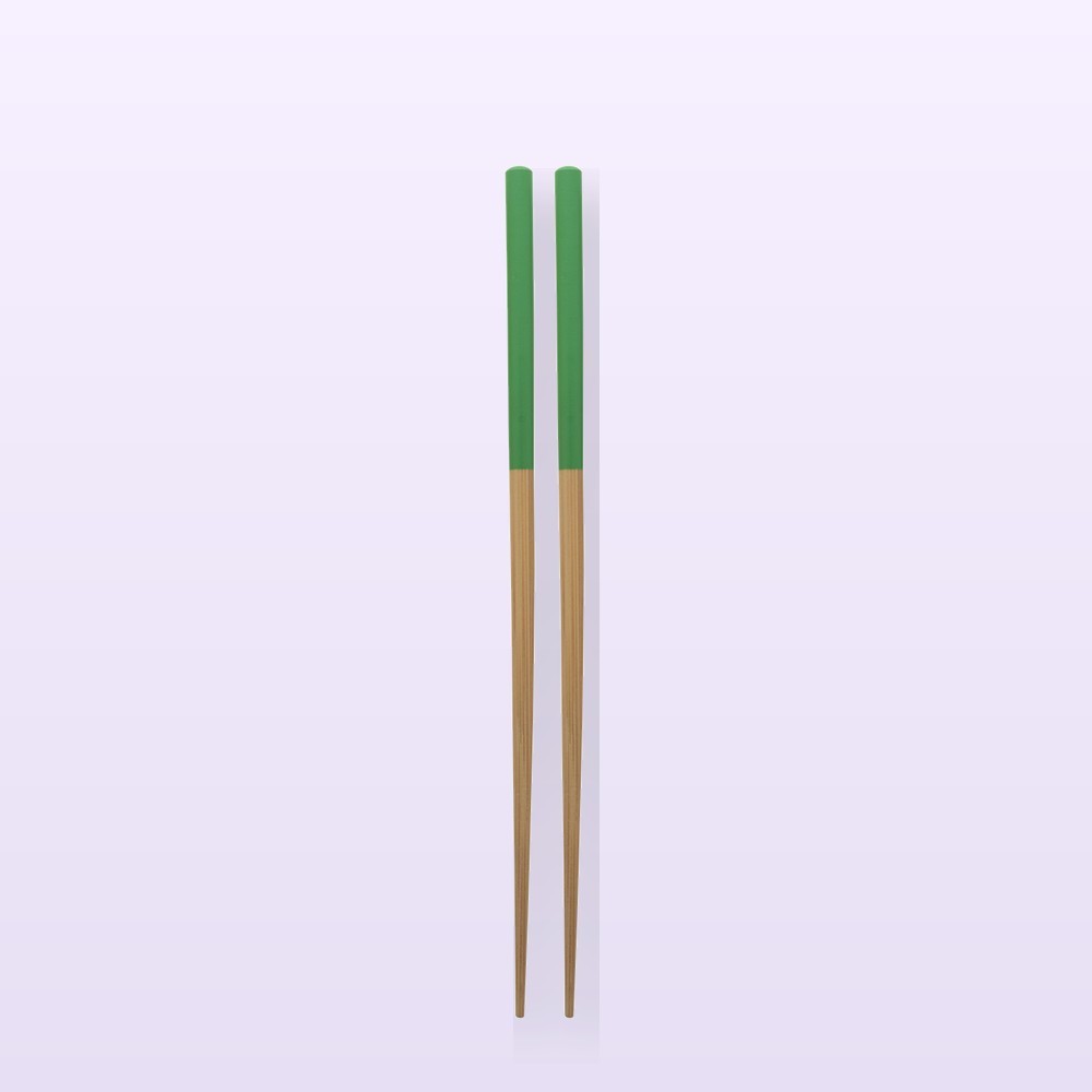 bacchette in bambù - verde - naturale