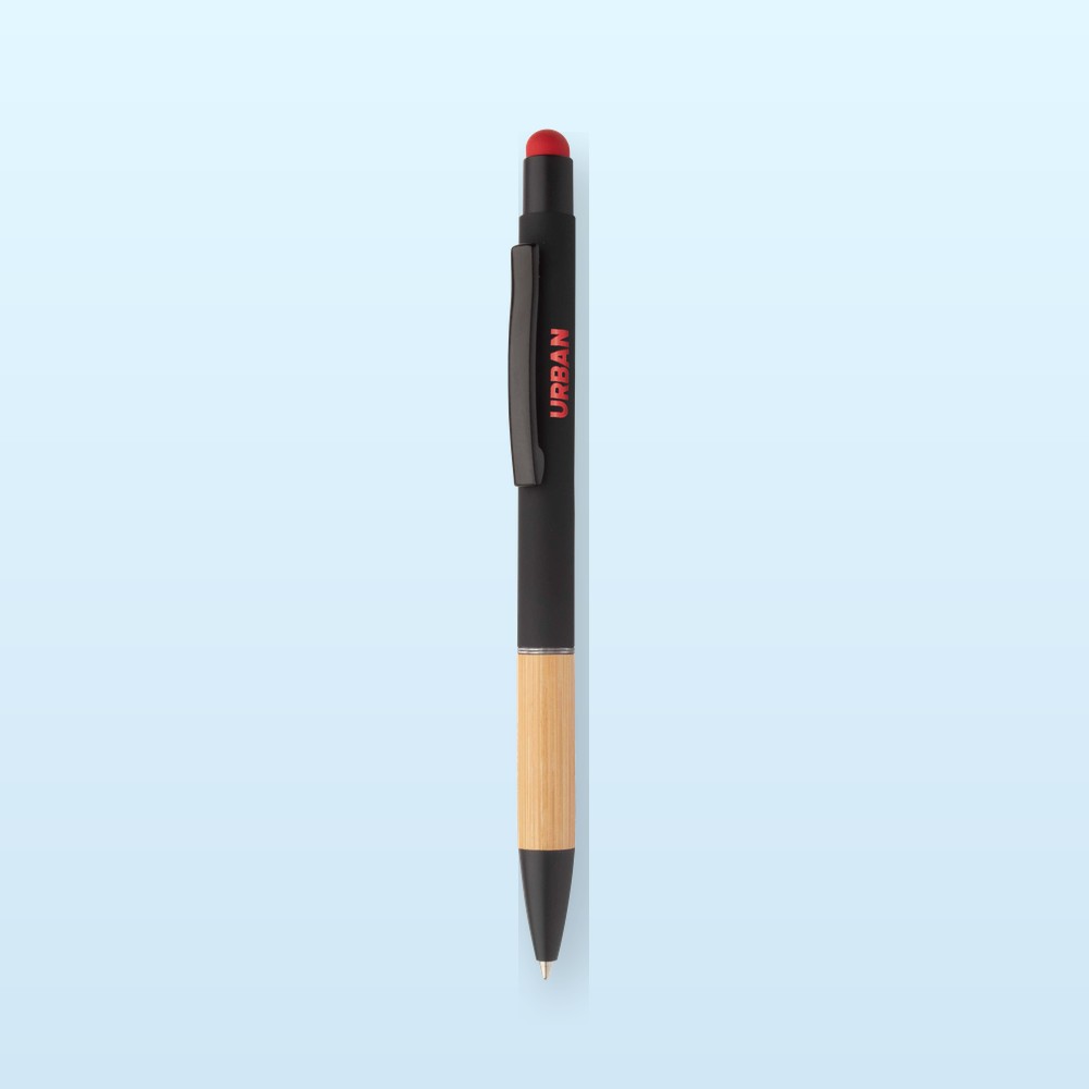 penna a sfera capacitiva - rosso - nero