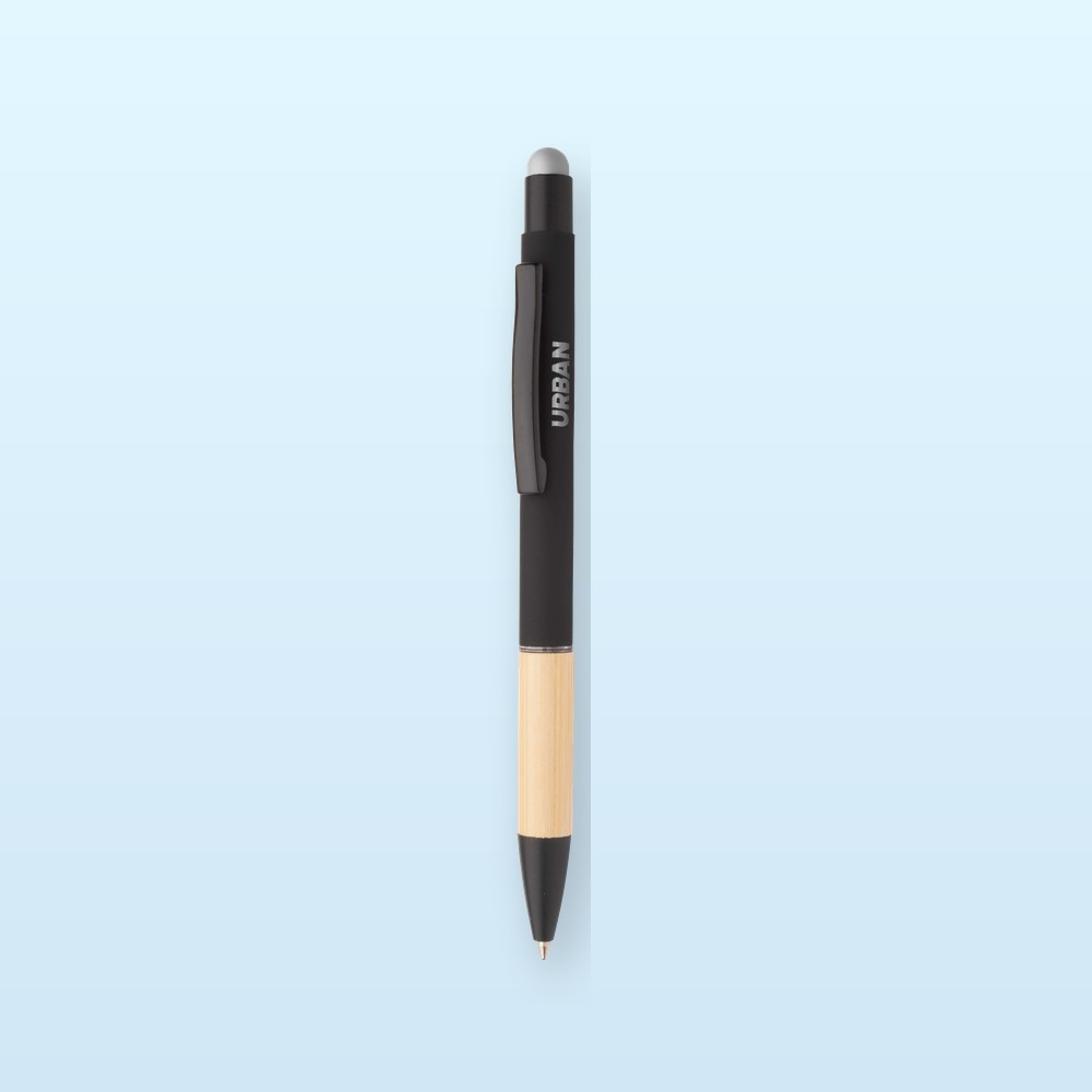penna a sfera capacitiva - argento - nero