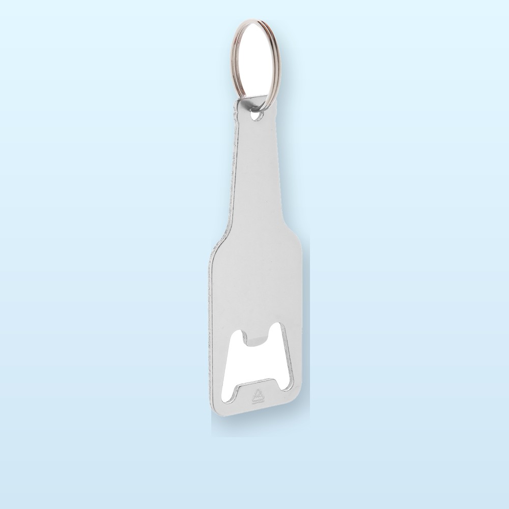 Portachiavi con apribottiglie - argento