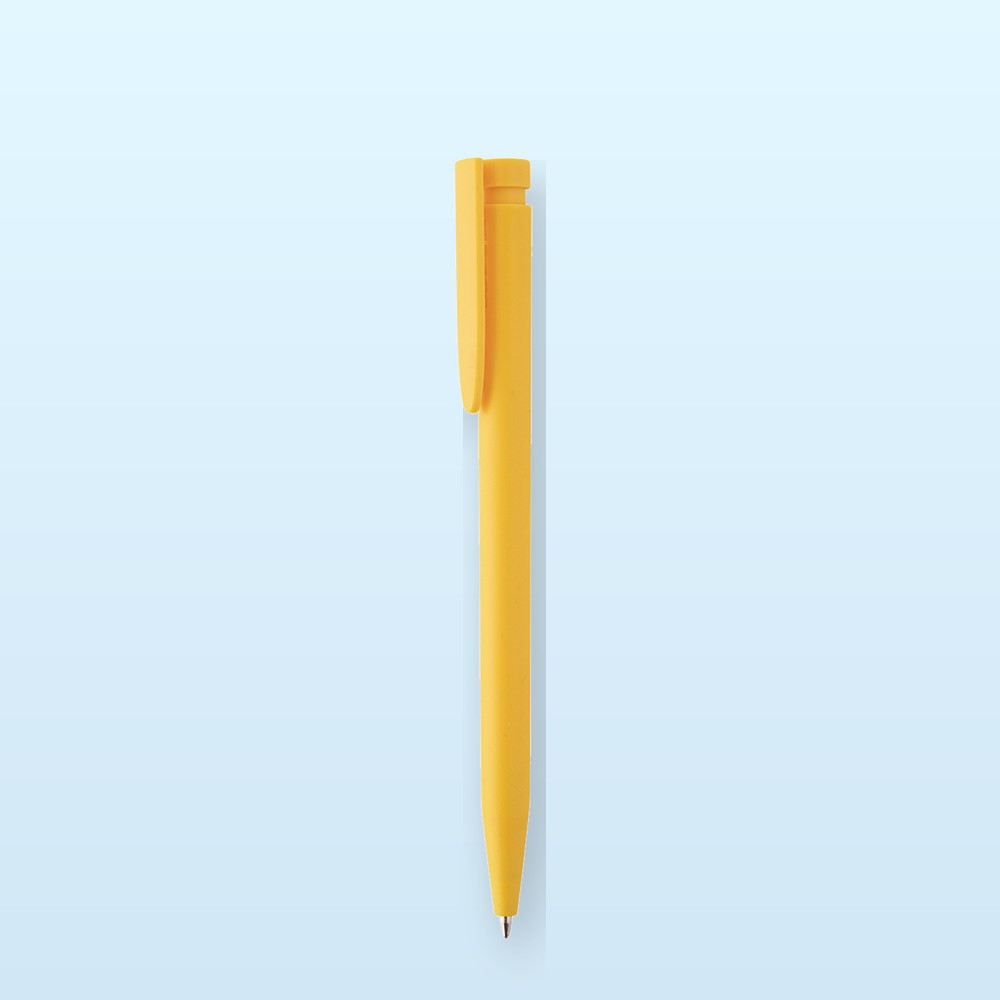 Penna a sfera in ABS riciclato (RABS) - giallo