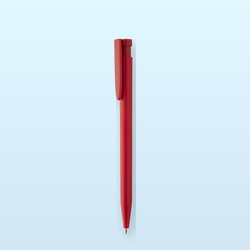 Penna a sfera in ABS riciclato (RABS) - rosso