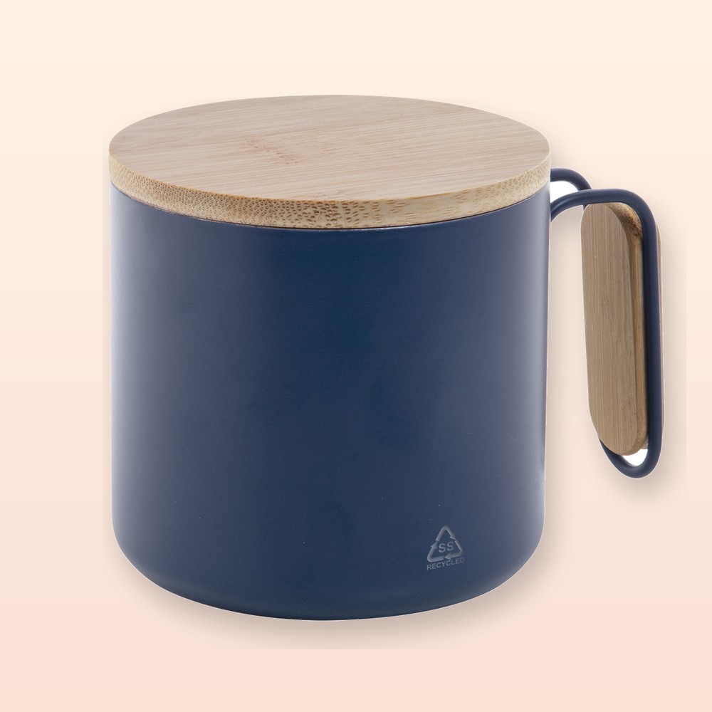 Tazza termica - blu scuro