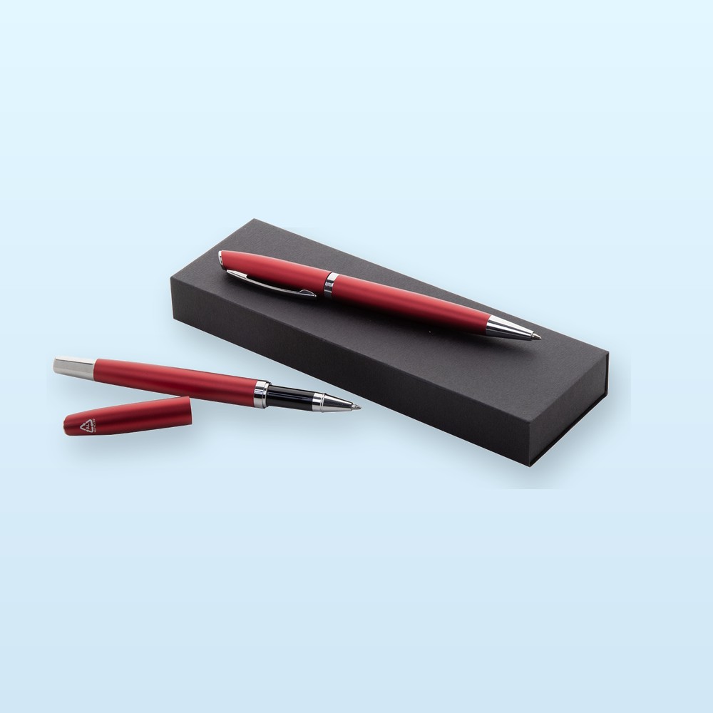 set penna - rosso