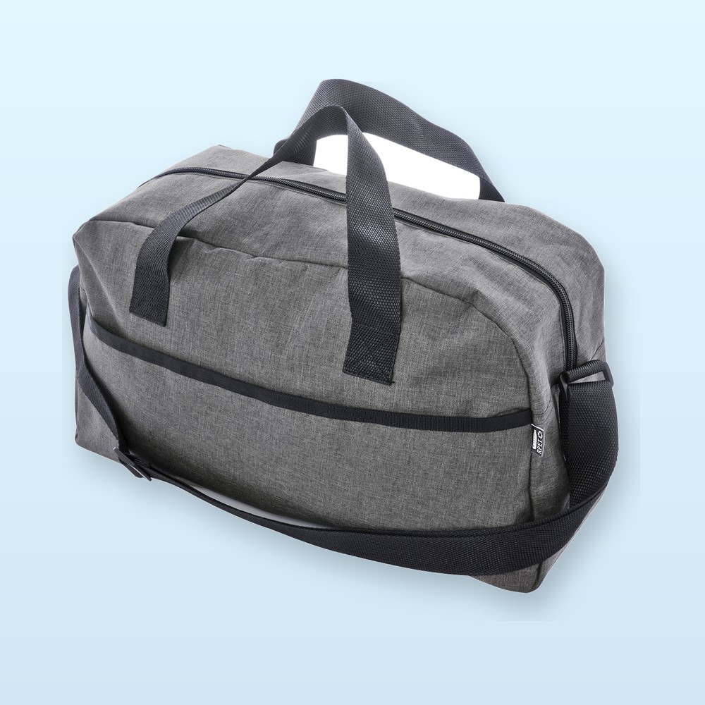 borsa sportiva in RPET - grigio scuro