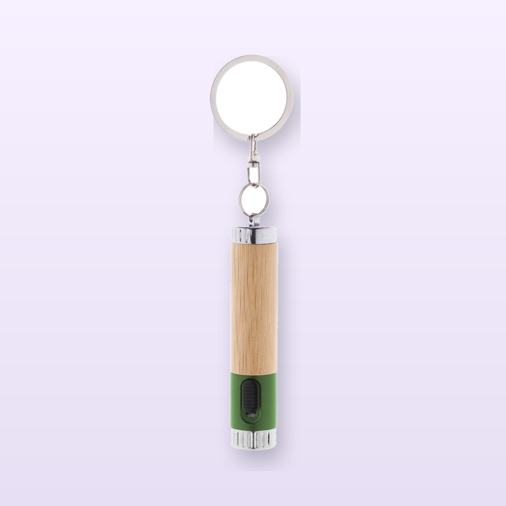 Mini torcia - verde - naturale
