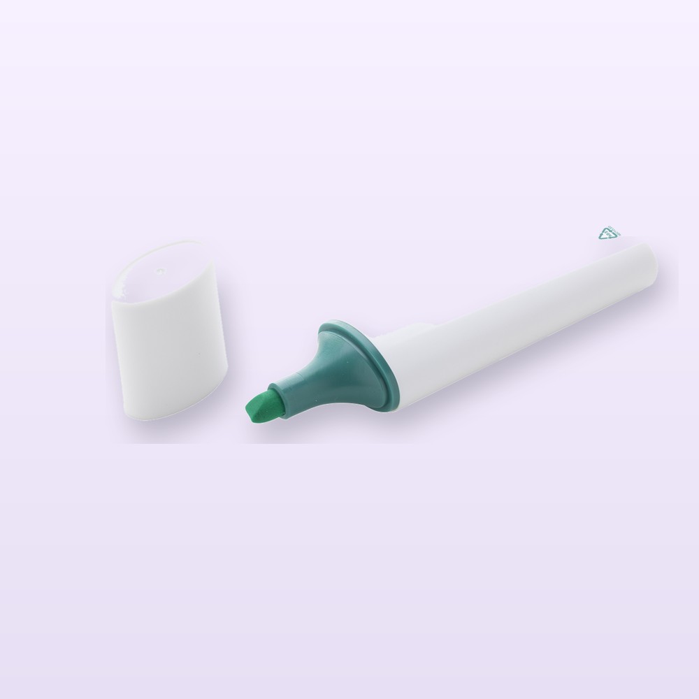 Evidenziatore in RABS - verde - bianco
