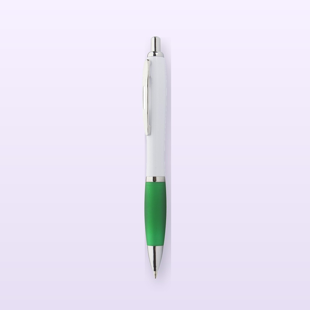 Penna a sfera in RABS - verde - bianco