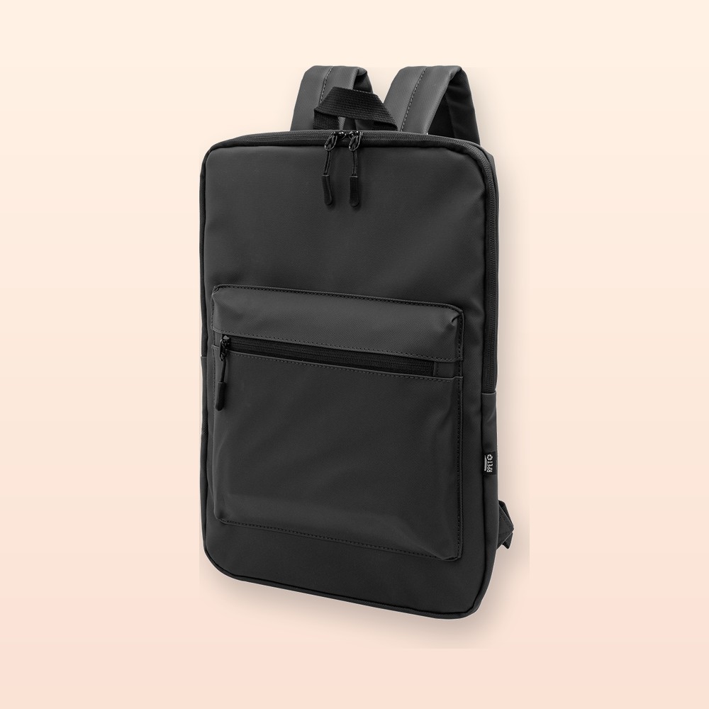 Zaino porta computer in RPET - nero