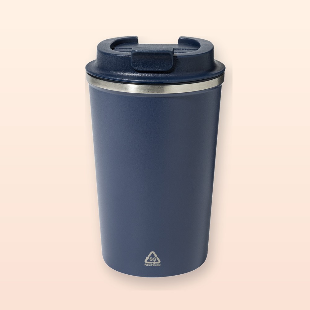 Bicchiere termico - blu scuro