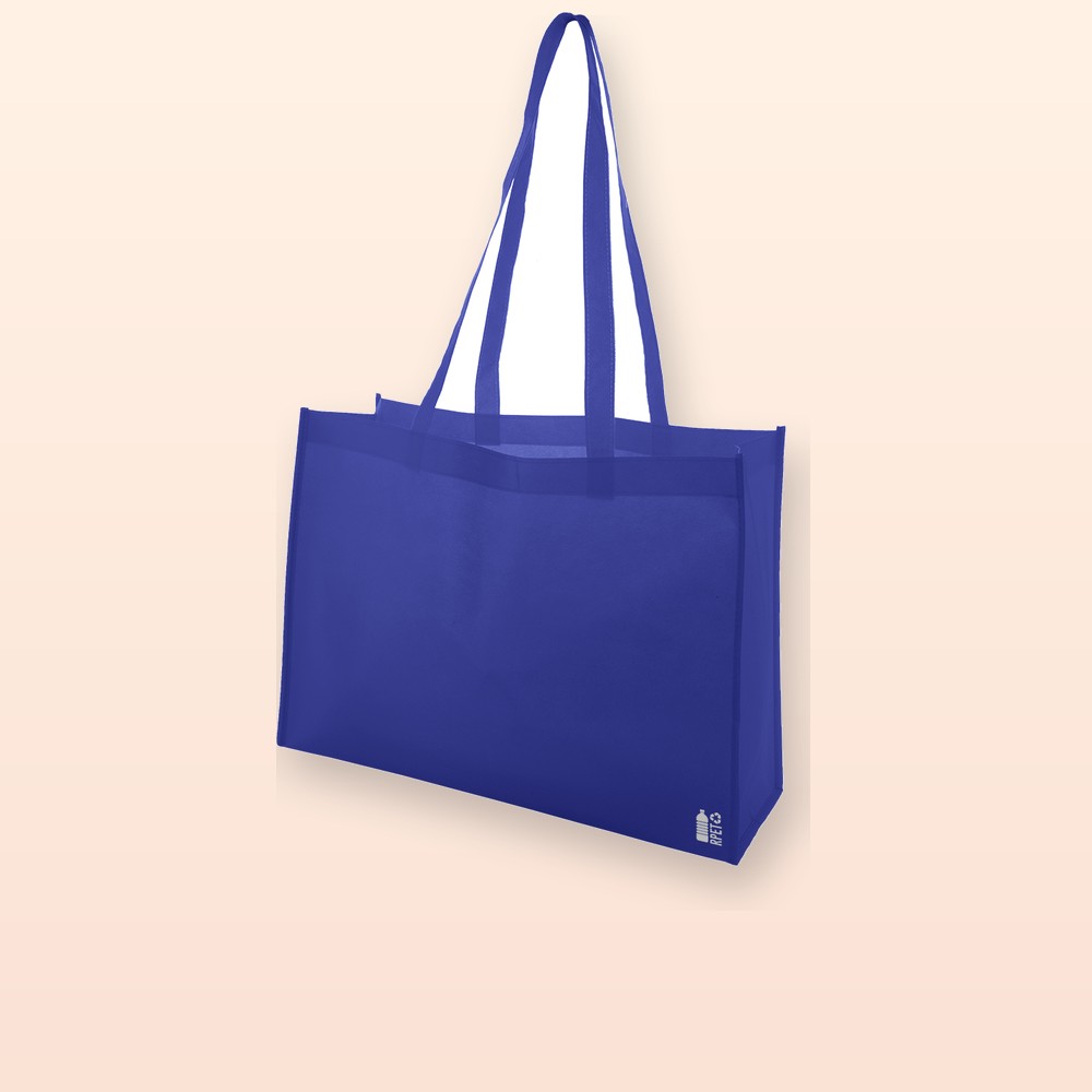 Shopper in RPET - blu scuro
