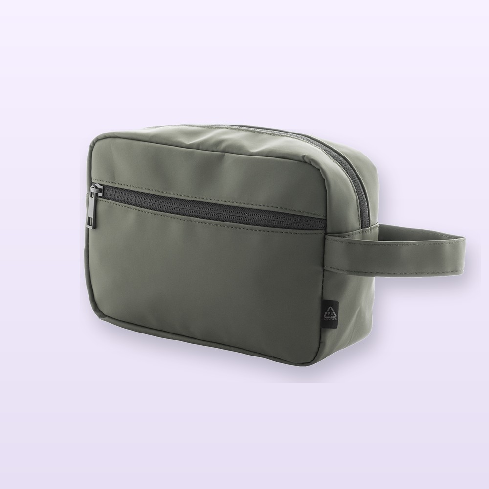 Trousse per cosmetici in RPU - verde