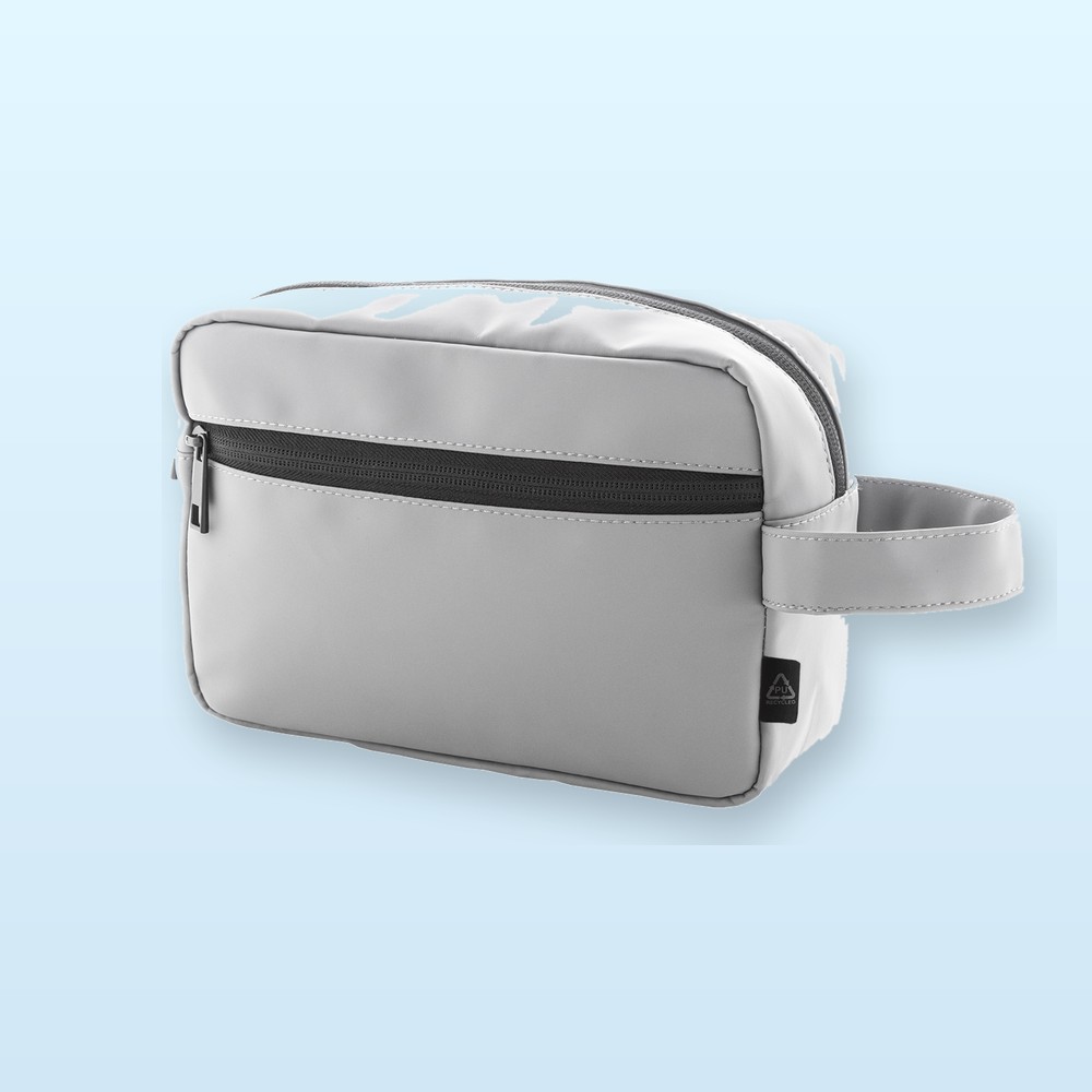 Trousse per cosmetici in RPU - grigio