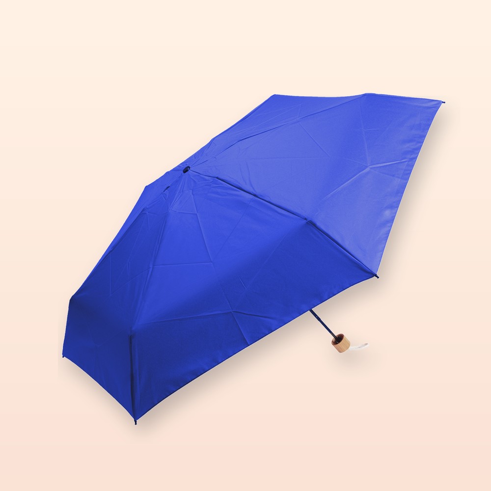 Mini ombrello in RPET - blu