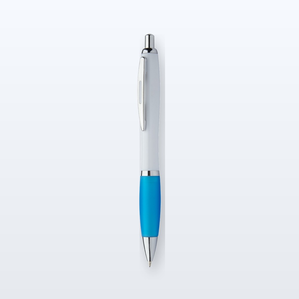 penna a sfera - azzurro - bianco