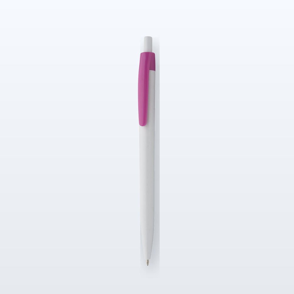 penna a sfera - fucsia - bianco