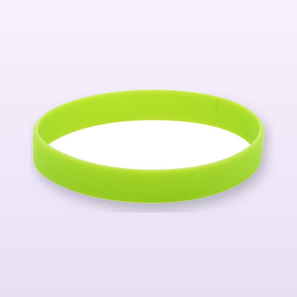 braccialetto in silicone - verde