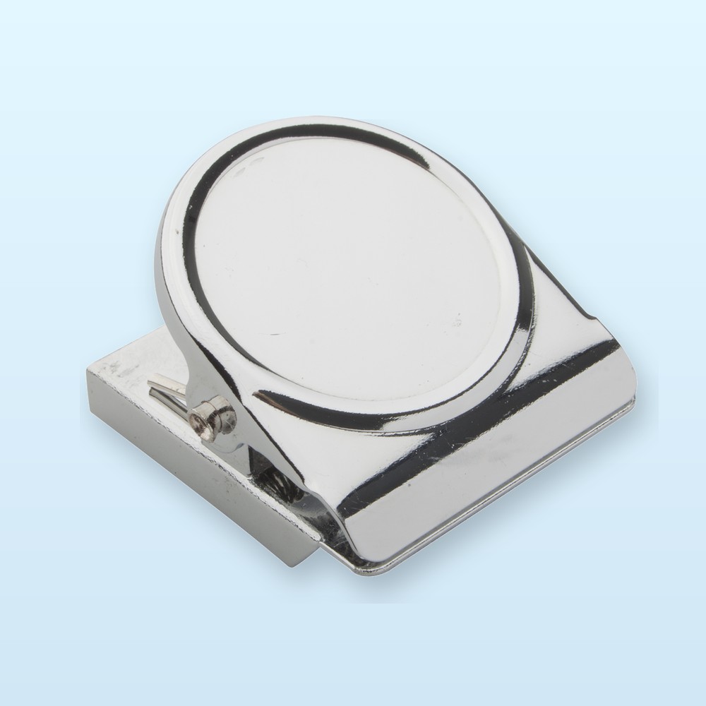 magnete da frigo e clip - argento
