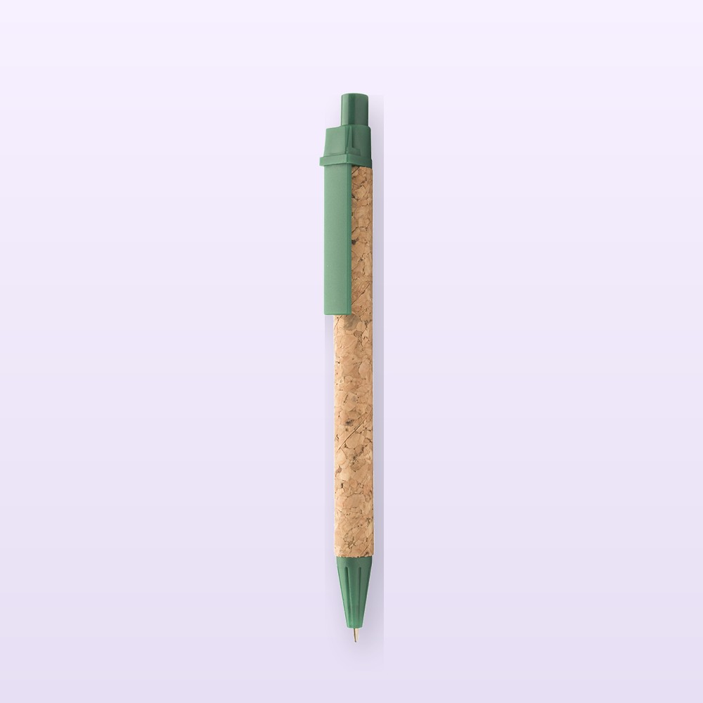 penna a sfera - verde - naturale
