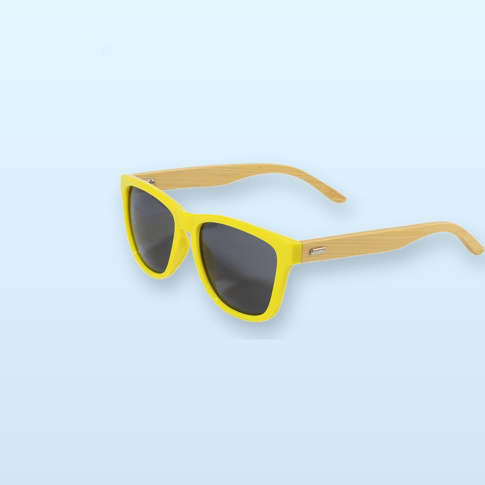 occhiali da sole - giallo - naturale
