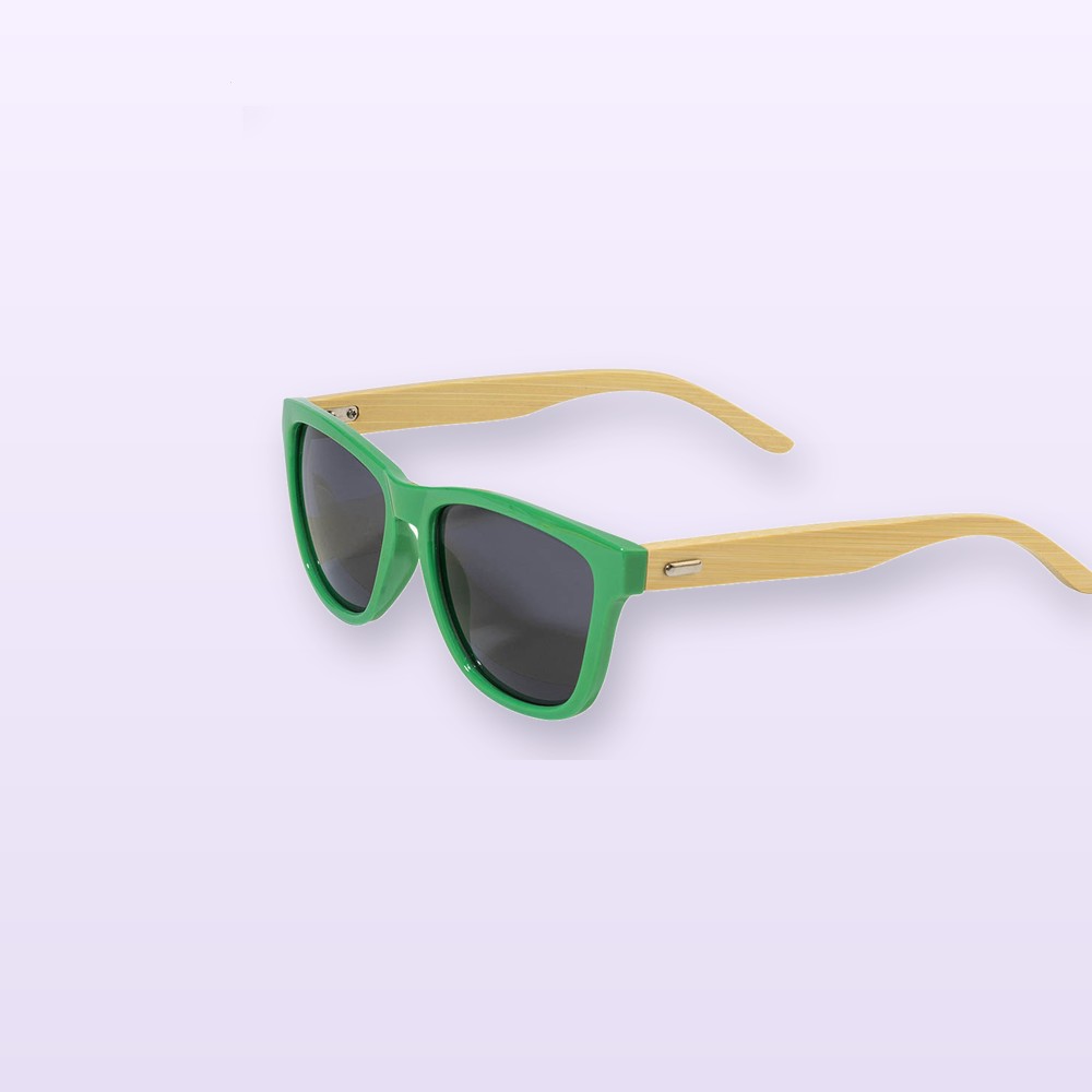occhiali da sole - verde - naturale