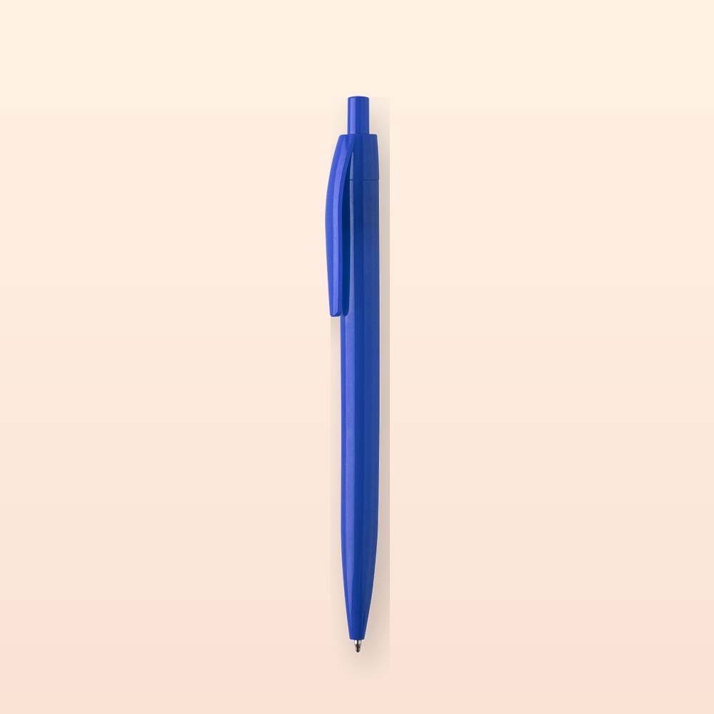 penna con superfice antibatterica - blu scuro