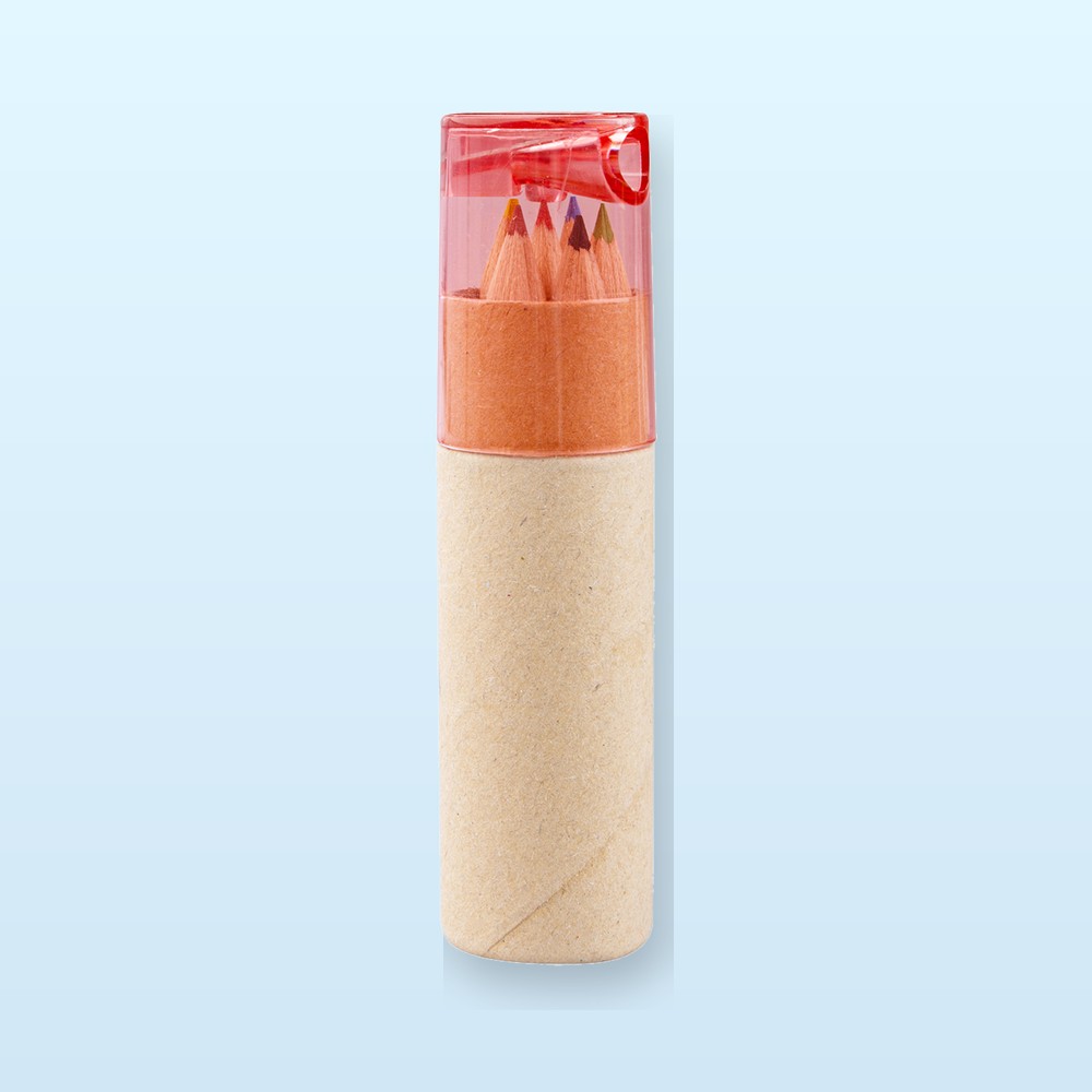 set matite - rosso - naturale