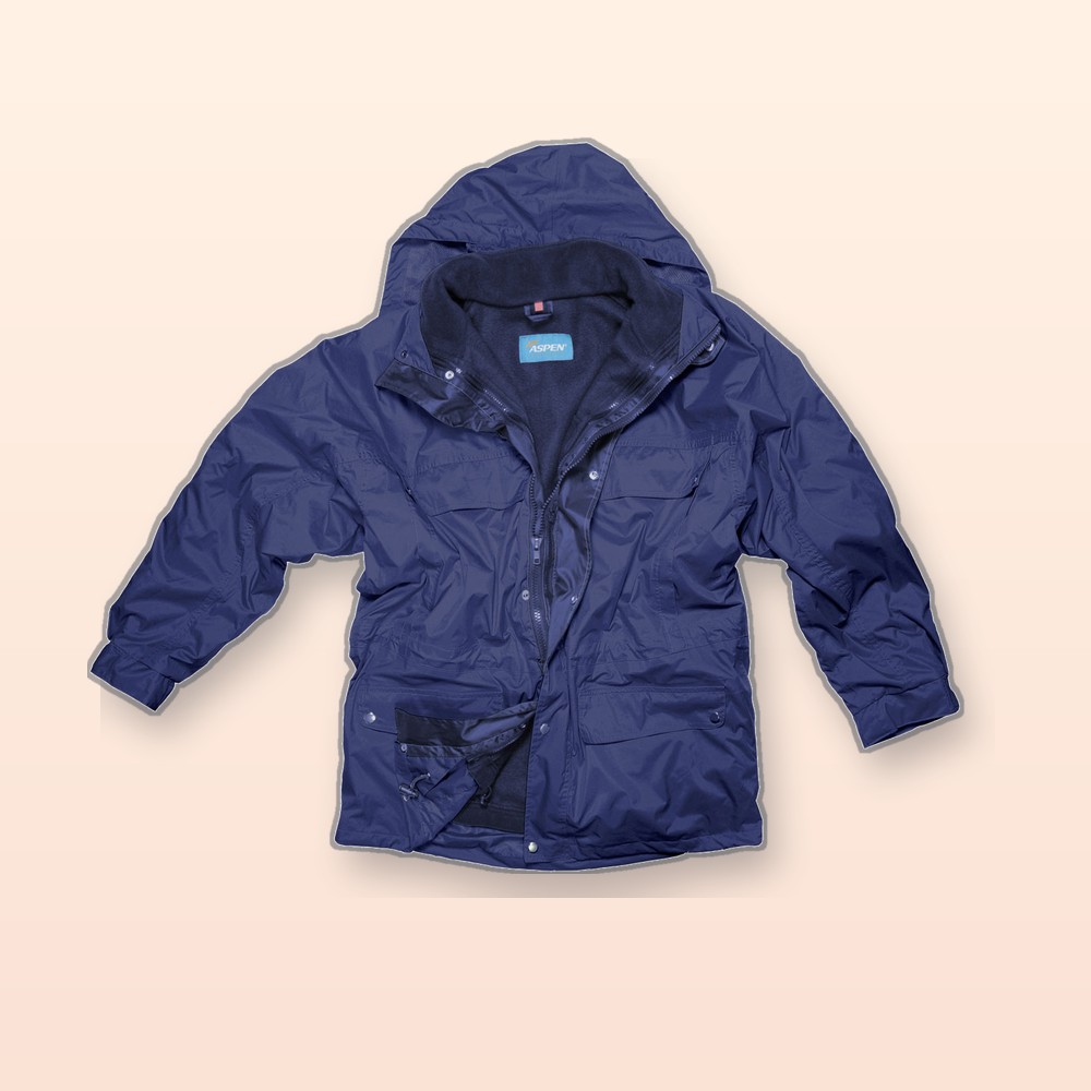 Giacca 3 in 1 - blu scuro - S