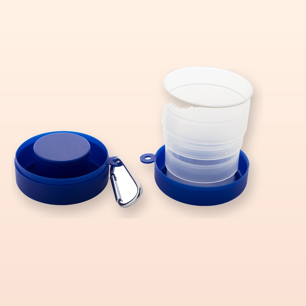 bicchiere pieghevole - blu