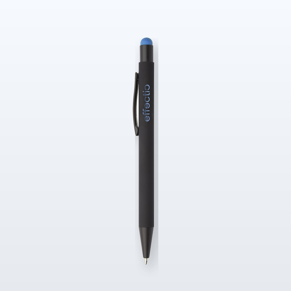 penna a sfera - azzurro - nero
