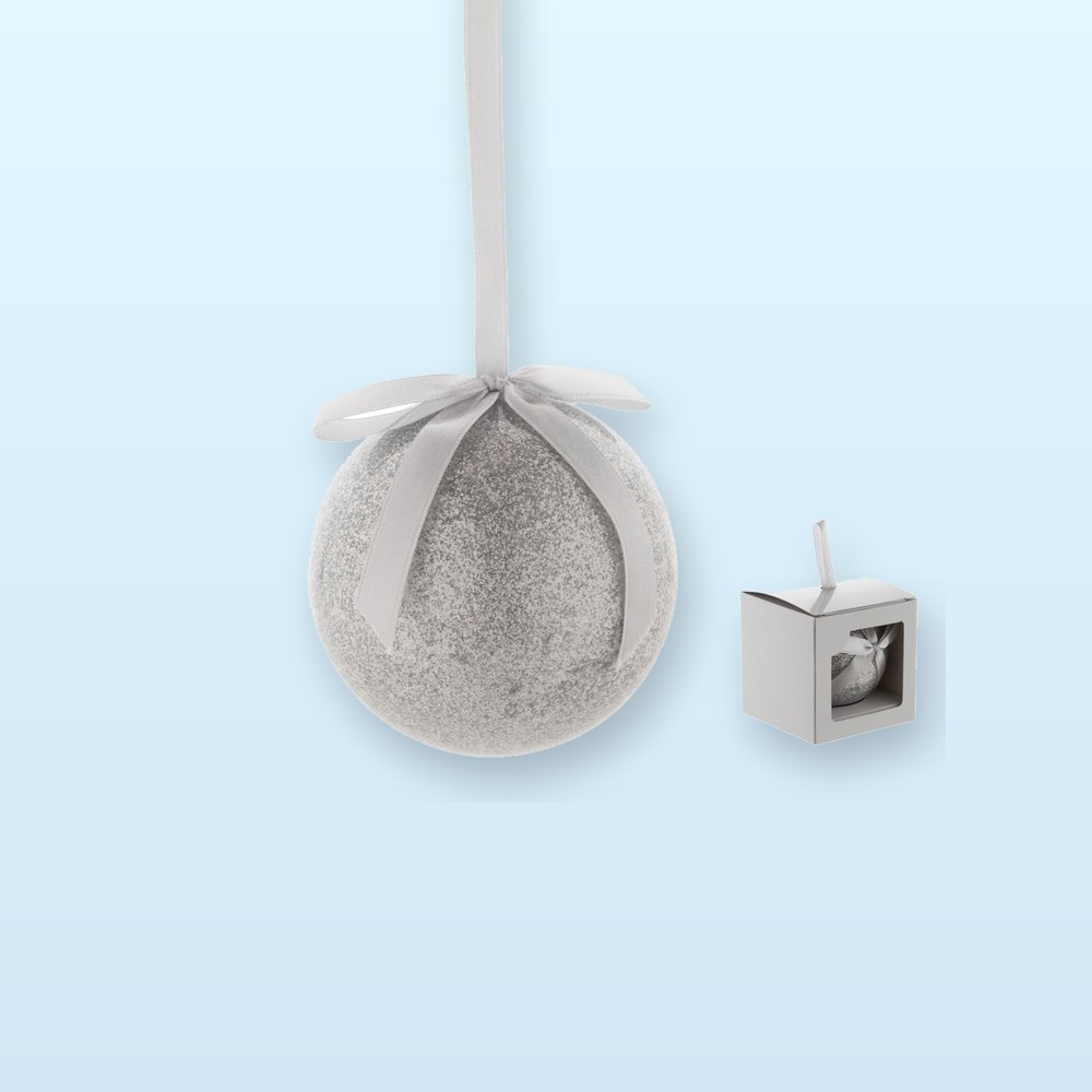 Decorazione albero di Natale - argento