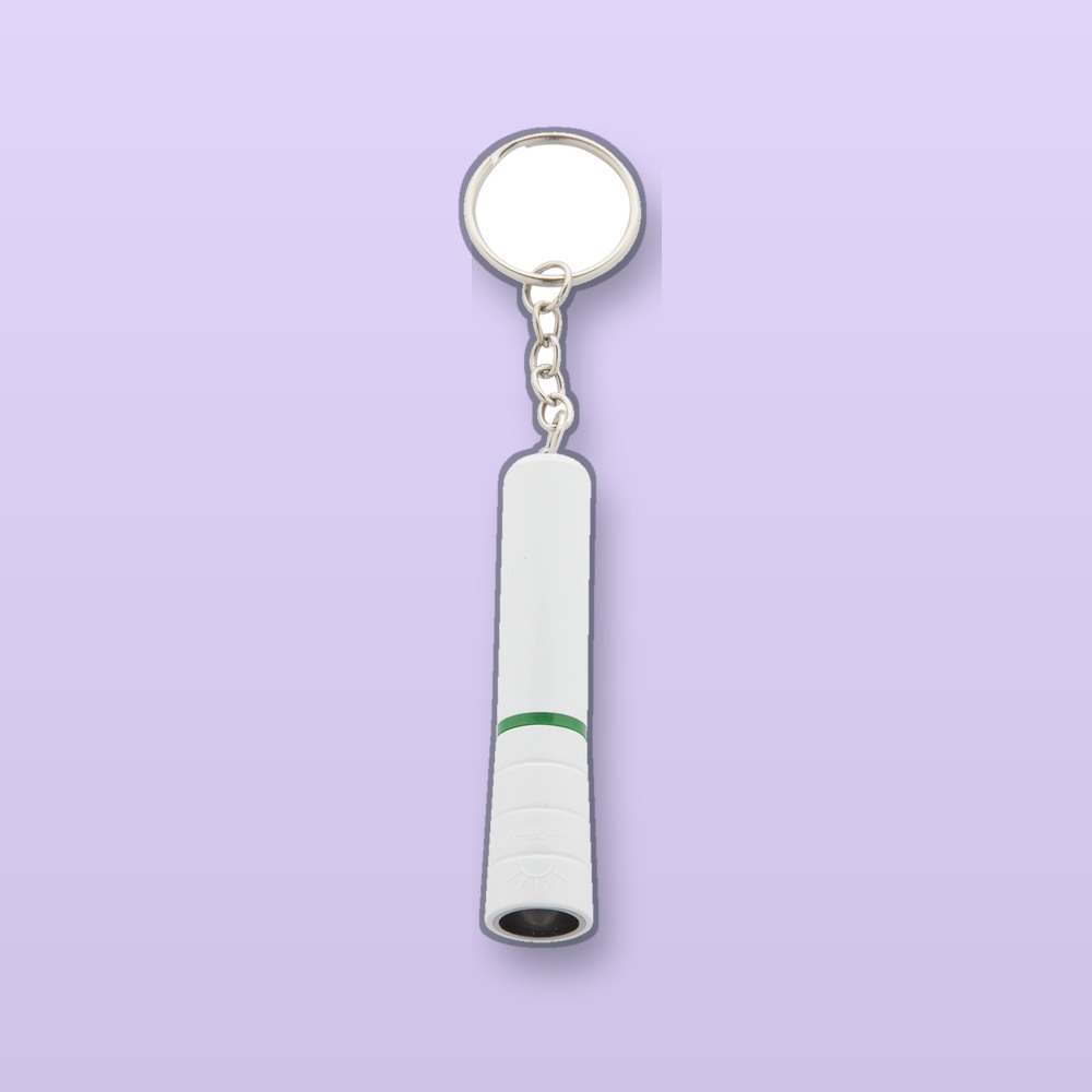 Mini torcia - verde - bianco