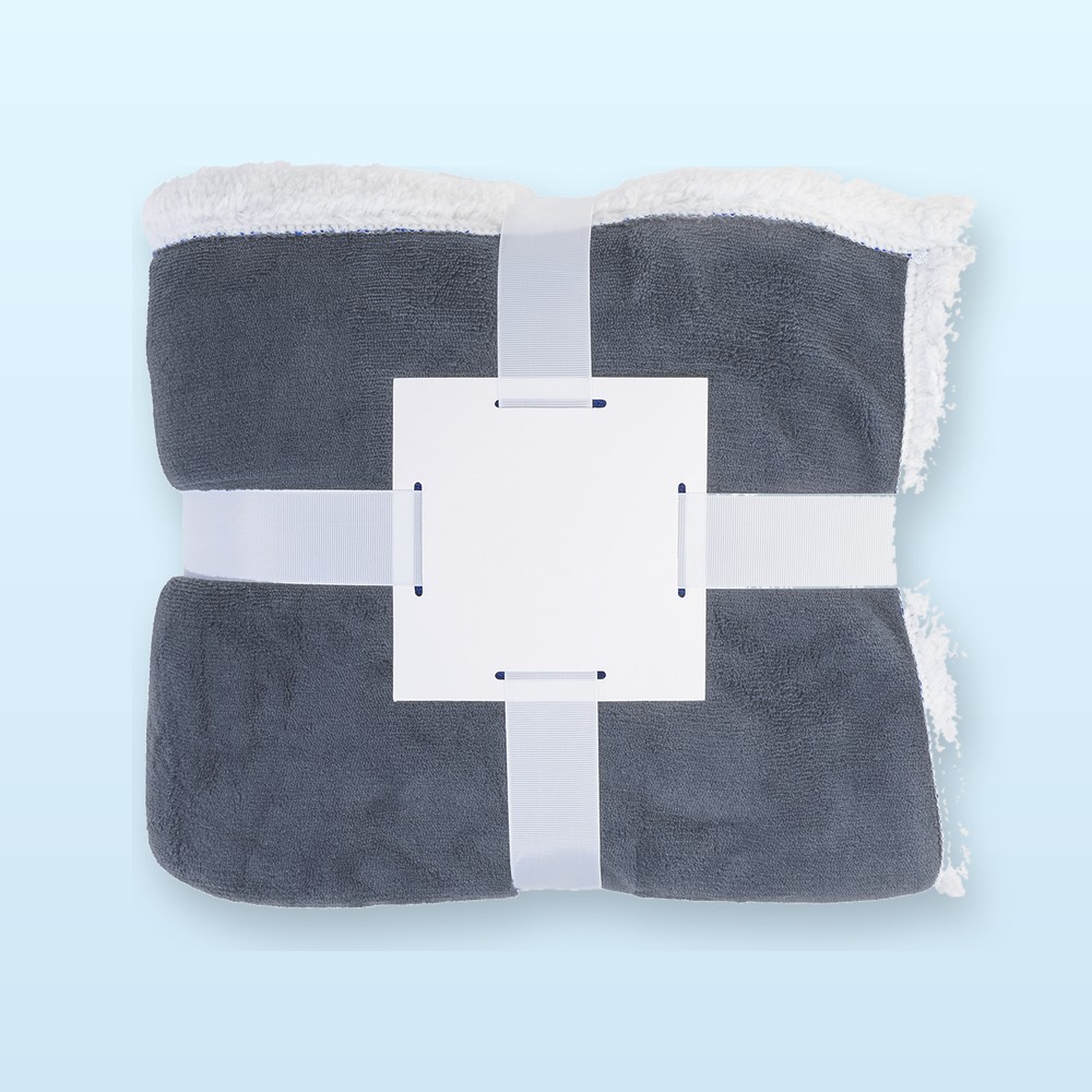 coperta in pile - grigio scuro
