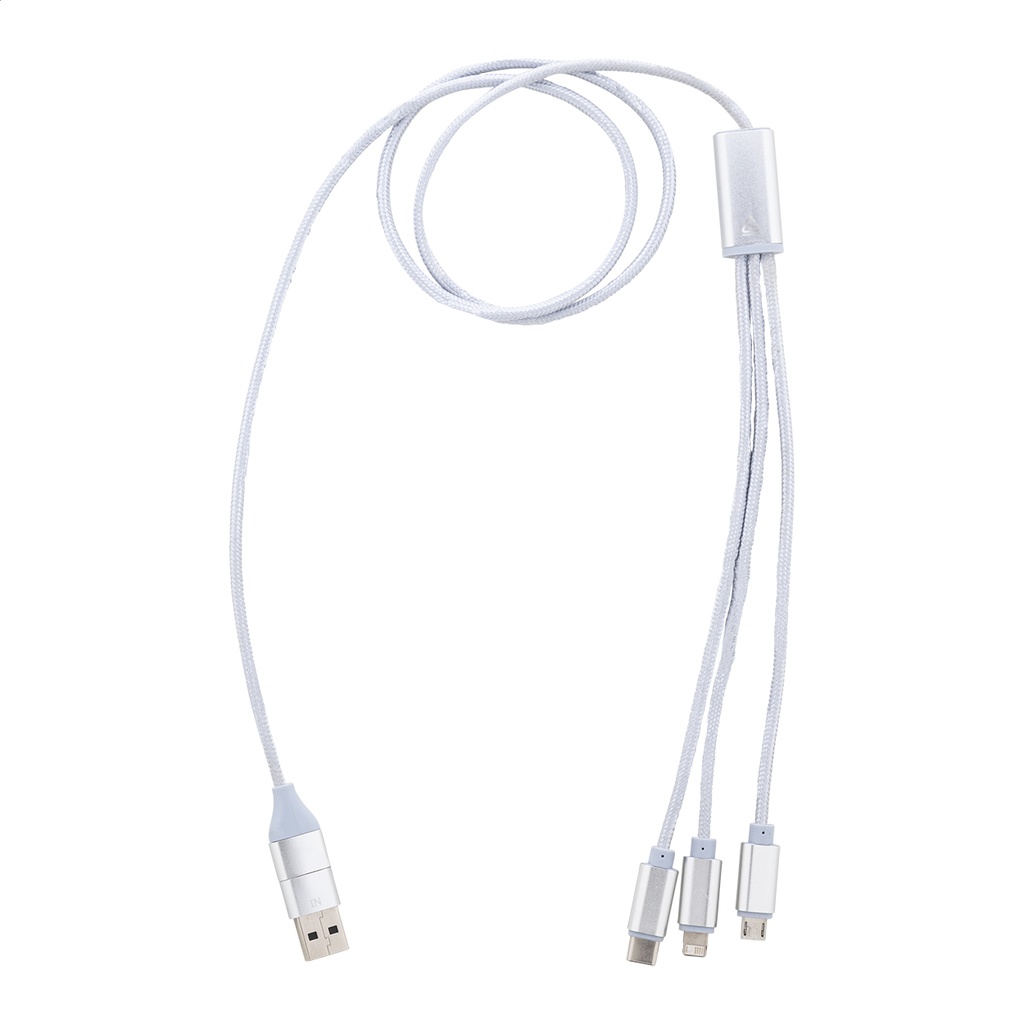 Cavo ricarica USB - argento
