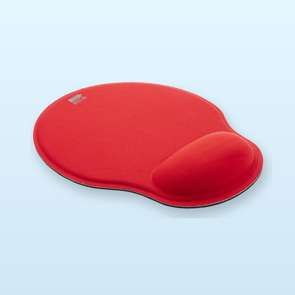 Tappetino mouse in RPET - rosso