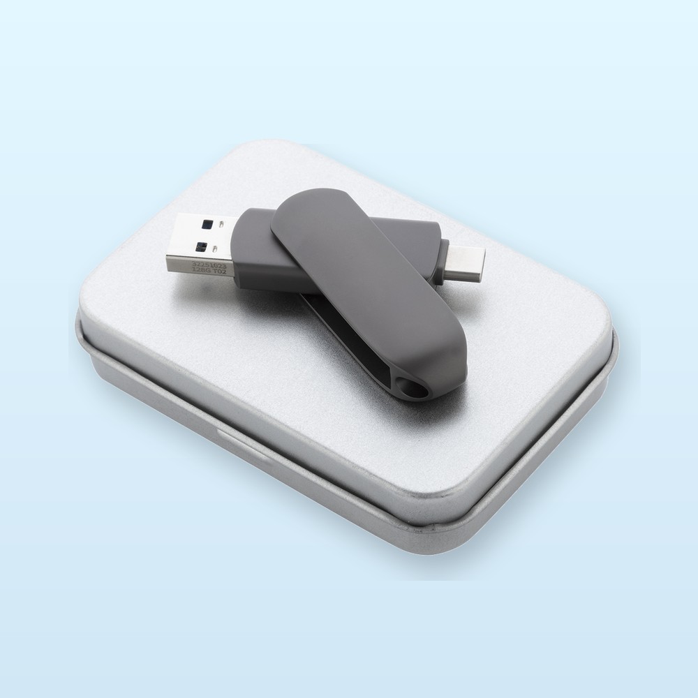 Chiavetta USB OTG - grigio scuro - 32GB