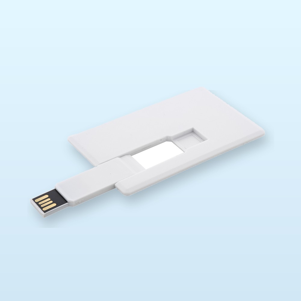 Chiavetta USB in RABS - bianco - 4GB
