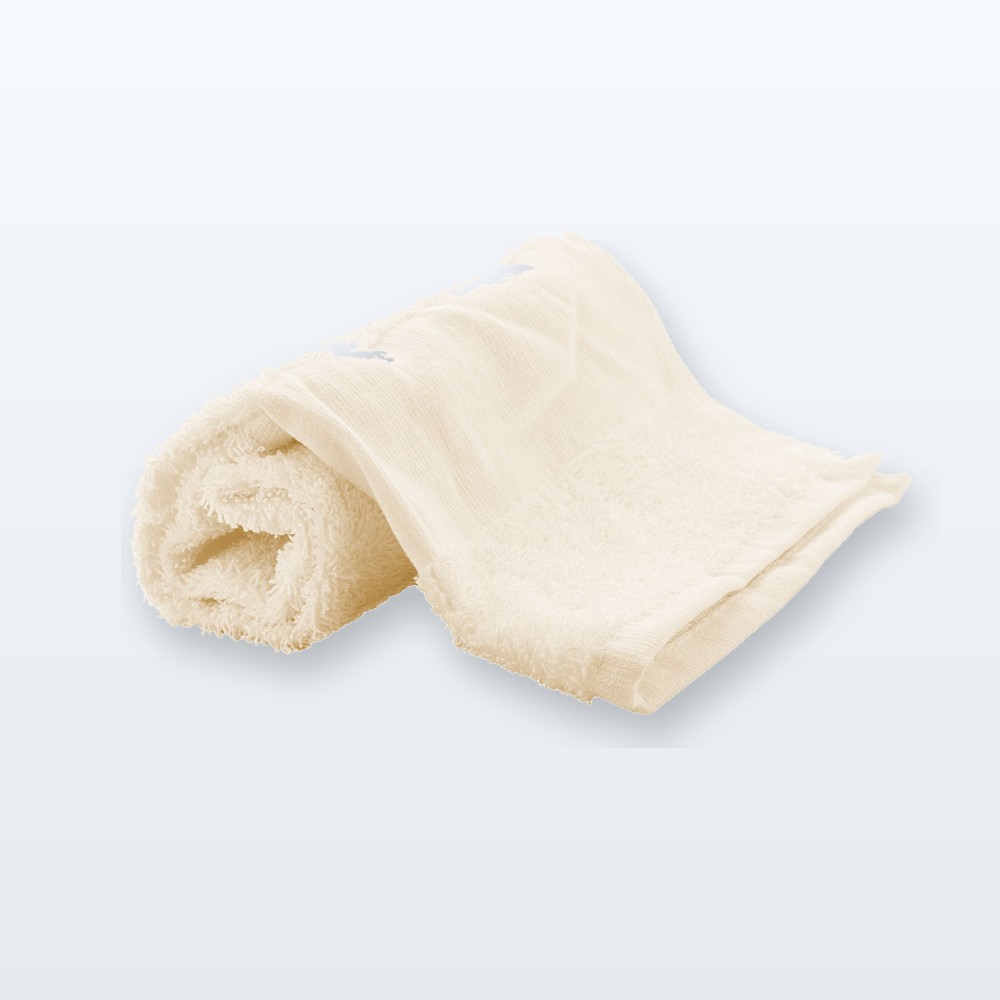 asciugamano in spugna di cotone 70x140cm - naturale