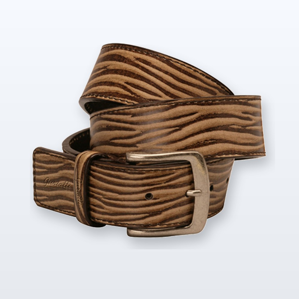 Cintura in pelle - marrone