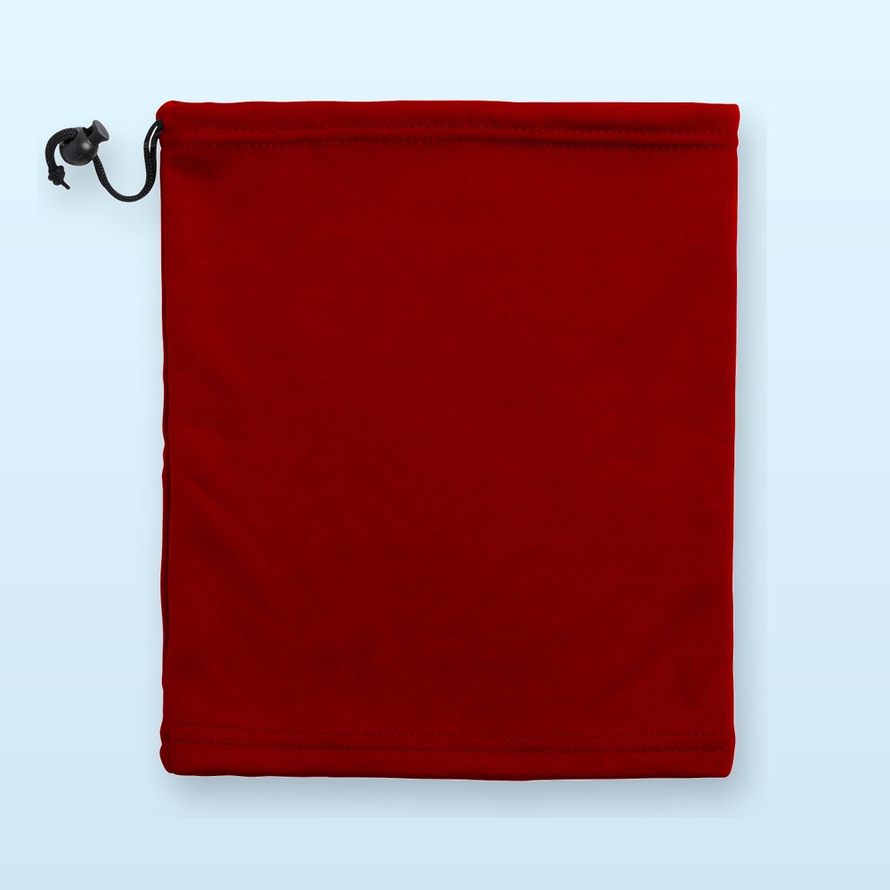 set scaldacollo e cappello - rosso