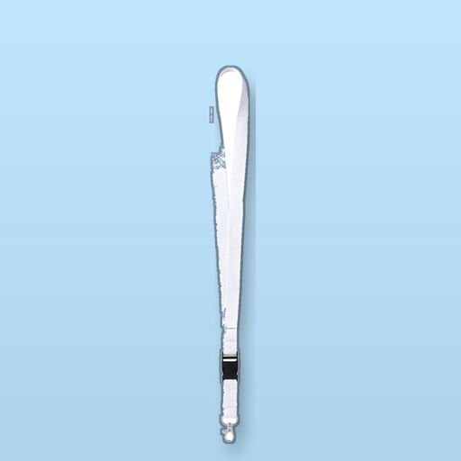[BL-104180] lanyard - bianco