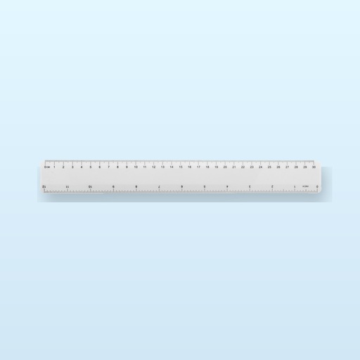 [BL-104325] righello antibatterico - bianco