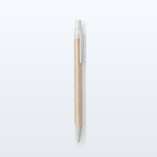 [BL-104333] penna a sfera - beige - naturale