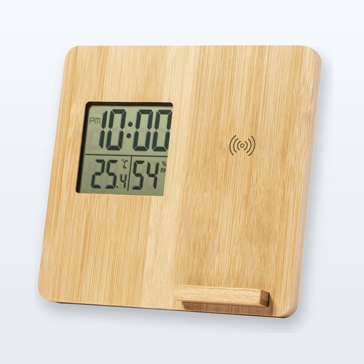 [BL-104547] stazione meteo con caricabatterie - naturale