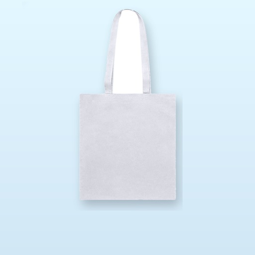 [BL-104846] Shopper in cotone - bianco